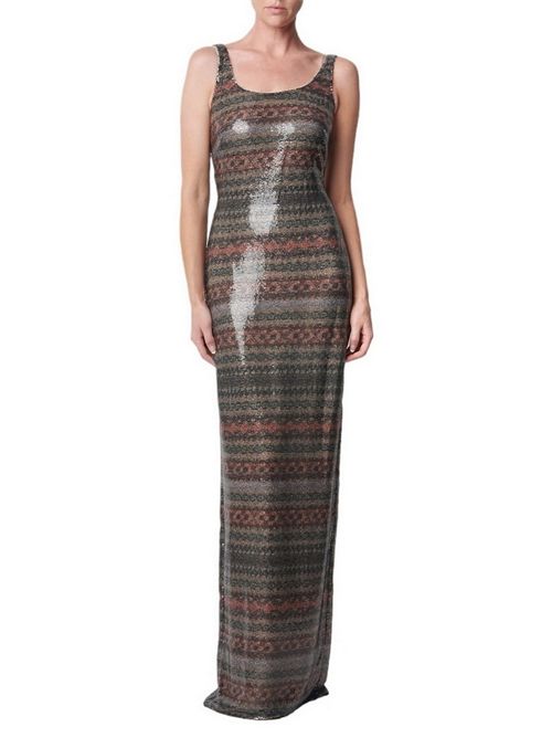 Women's Gannon dress with multicolored striped pattern Ralph Lauren | 253916736001